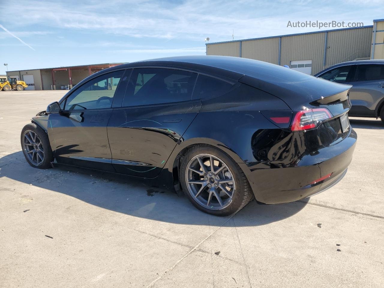 2022 Tesla Model 3  Black vin: 5YJ3E1EA6NF355978