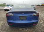 2022 Tesla Model 3  Blue vin: 5YJ3E1EA6NF368925