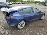 2022 Tesla Model 3  Blue vin: 5YJ3E1EA6NF369508