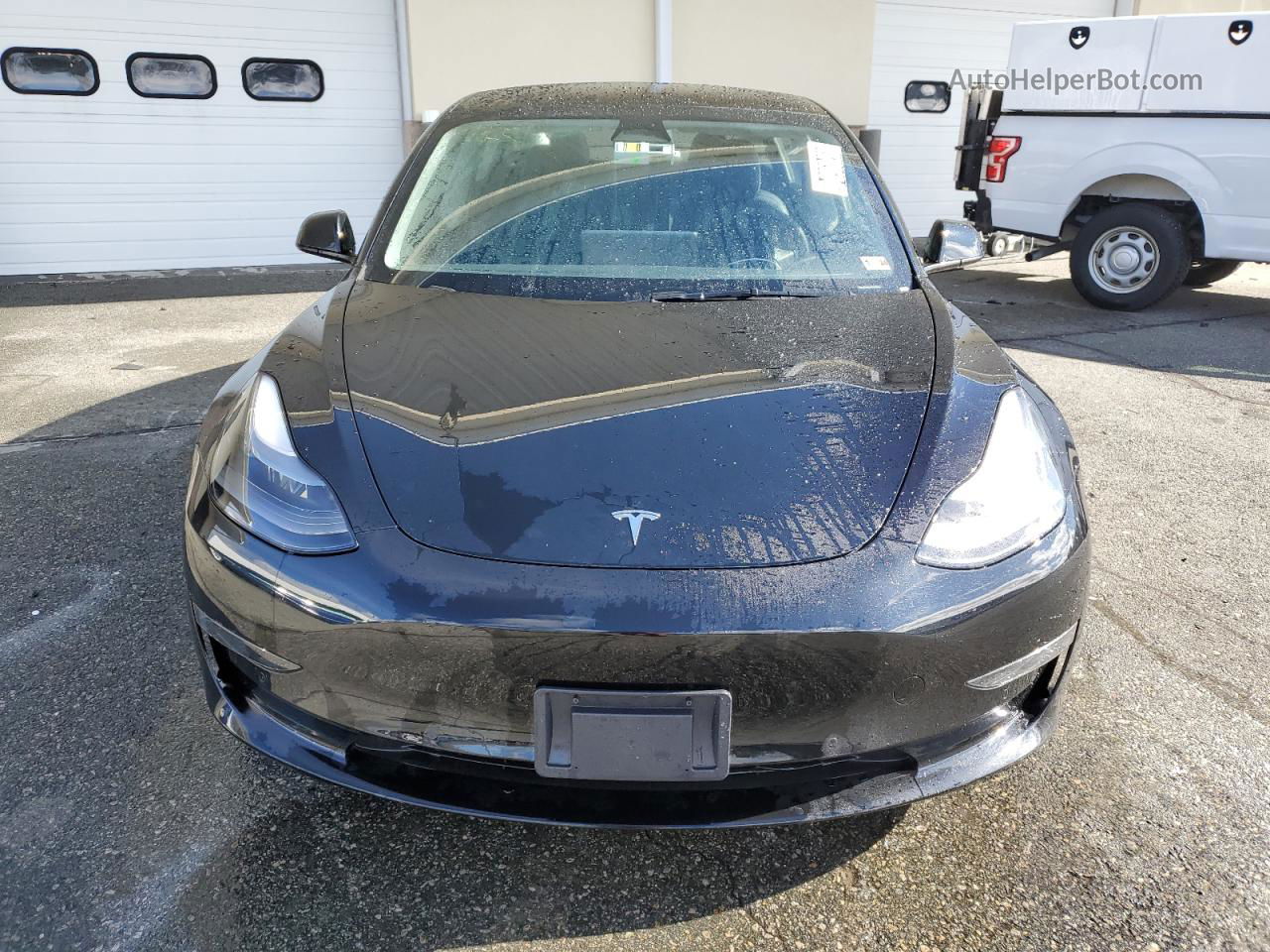 2022 Tesla Model 3  Черный vin: 5YJ3E1EA6NF371694