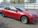 2018 Tesla Model 3  Red vin: 5YJ3E1EA7JF009772