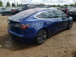 2018 Tesla Model 3  Синий vin: 5YJ3E1EA7JF014566