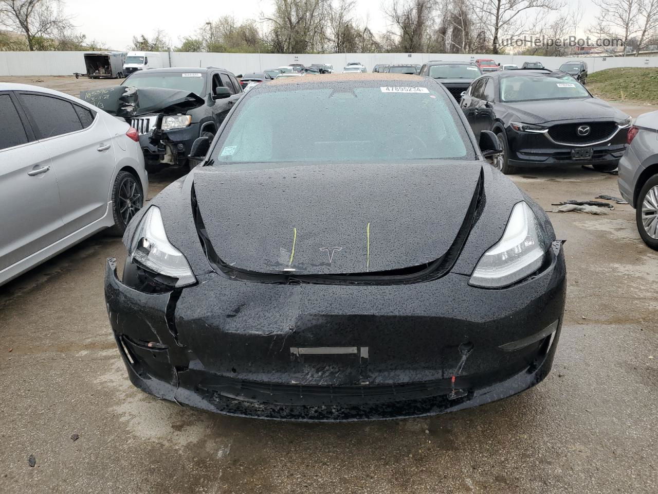 2018 Tesla Model 3  Black vin: 5YJ3E1EA7JF014972