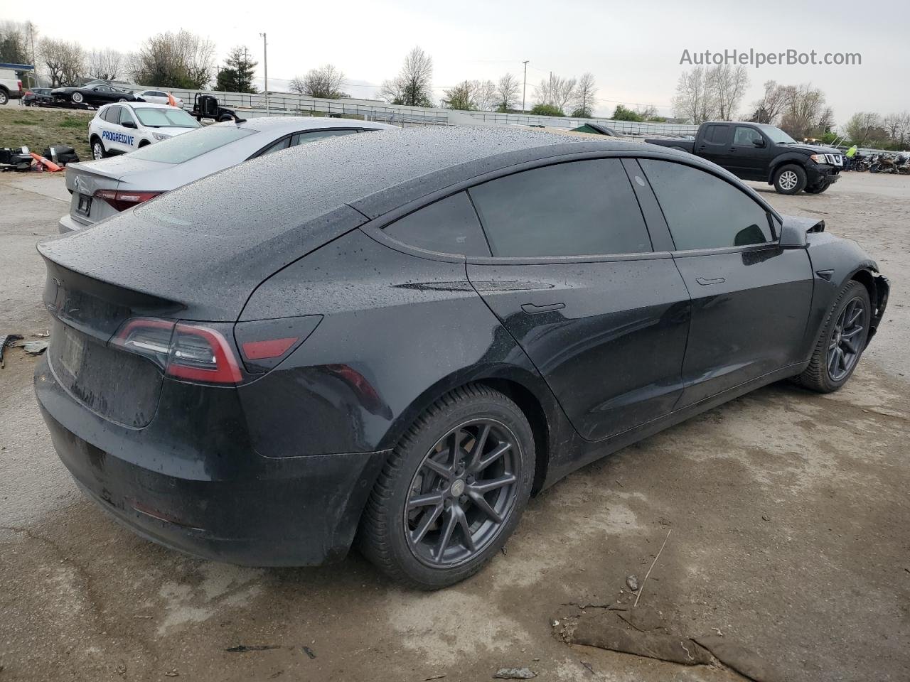 2018 Tesla Model 3  Black vin: 5YJ3E1EA7JF014972