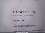 2018 Tesla Model 3 Long Range/mid Range Gray vin: 5YJ3E1EA7JF028080