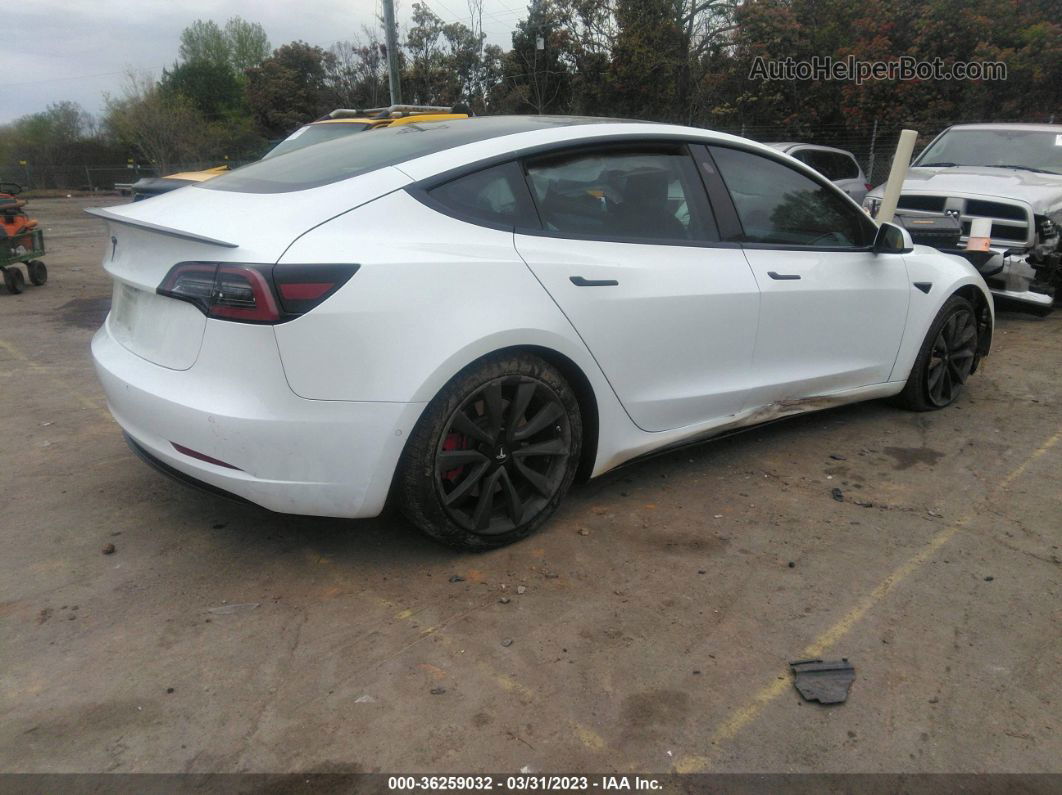 2018 Tesla Model 3 Range Battery Белый vin: 5YJ3E1EA7JF038754