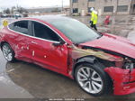 2018 Tesla Model 3 Long Range/mid Range Red vin: 5YJ3E1EA7JF048054