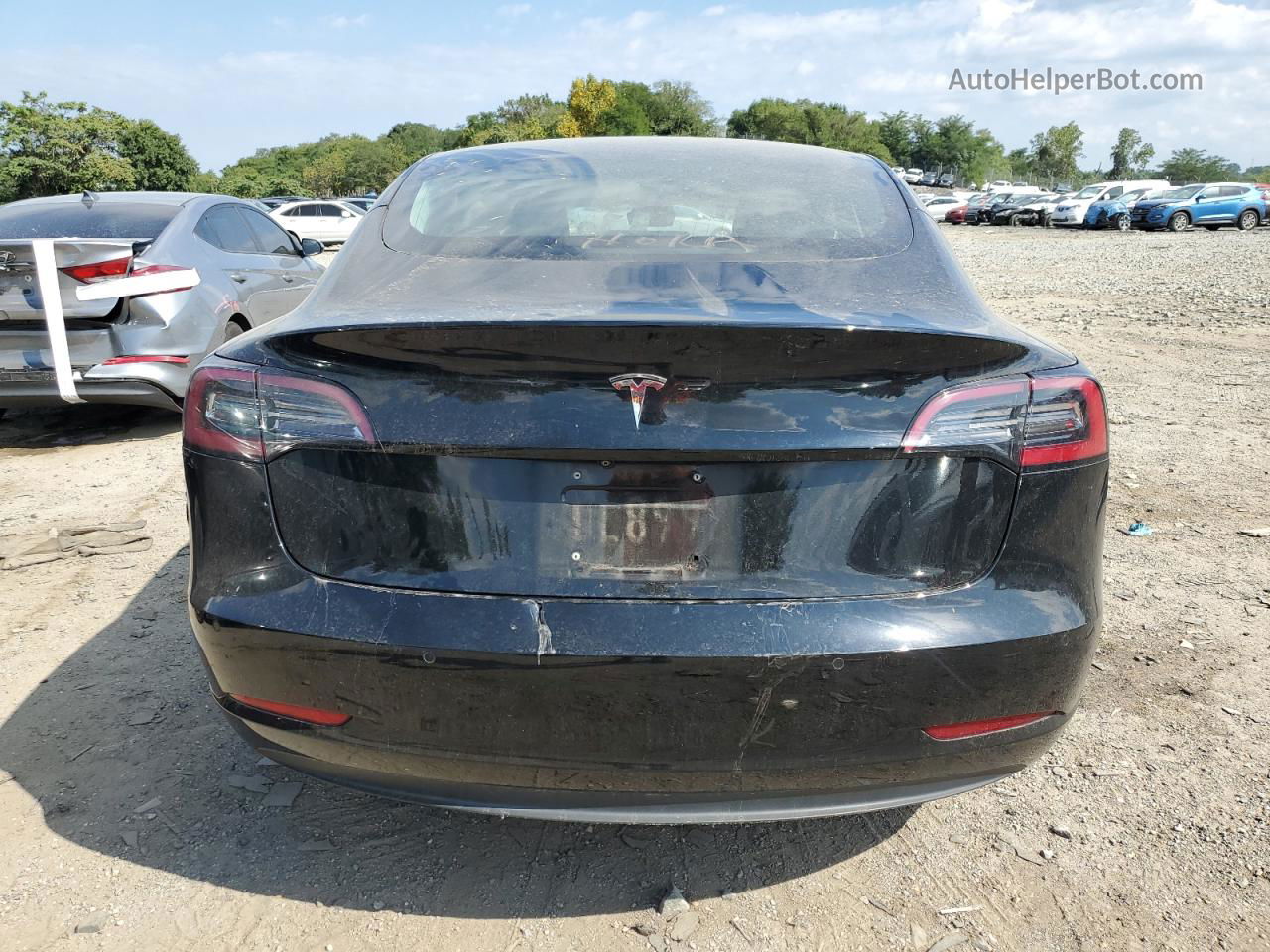 2018 Tesla Model 3  Black vin: 5YJ3E1EA7JF056669