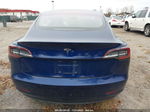 2018 Tesla Model 3 Mid Range/long Range Blue vin: 5YJ3E1EA7JF059877