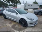 2018 Tesla Model 3 Long Range/mid Range Silver vin: 5YJ3E1EA7JF060799