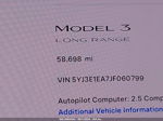 2018 Tesla Model 3 Long Range/mid Range Silver vin: 5YJ3E1EA7JF060799