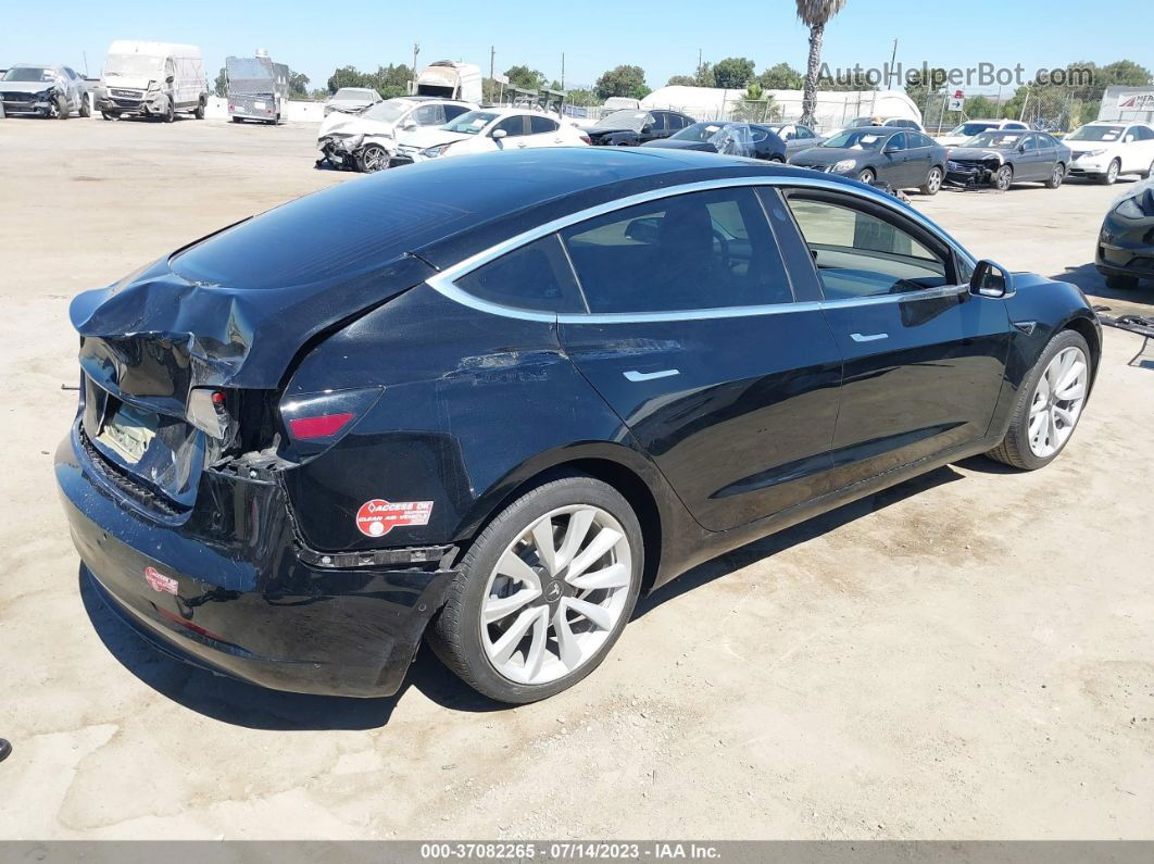 2018 Tesla Model 3 Range Battery Черный vin: 5YJ3E1EA7JF078574