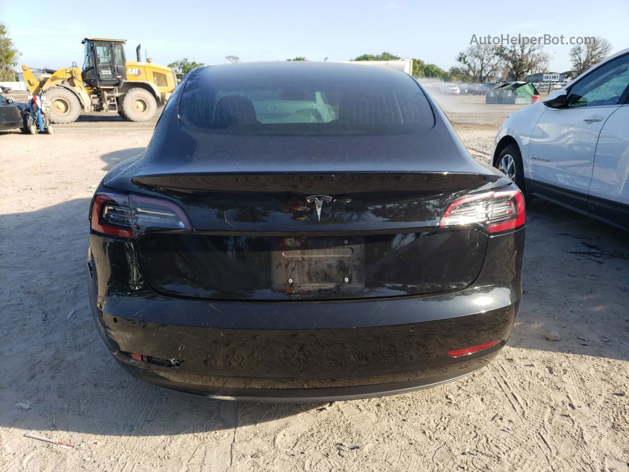 2018 Tesla Model 3  Черный vin: 5YJ3E1EA7JF089591