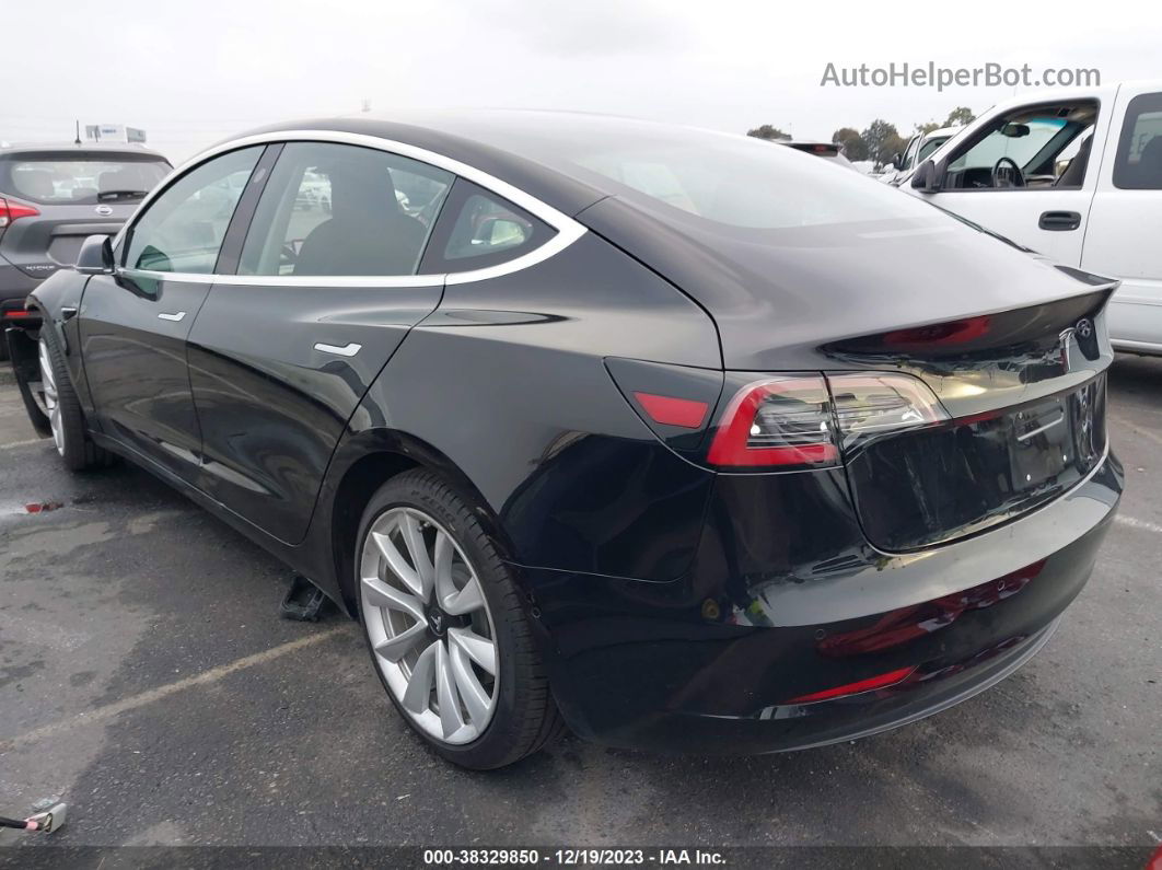 2018 Tesla Model 3 Long Range/mid Range Черный vin: 5YJ3E1EA7JF092751