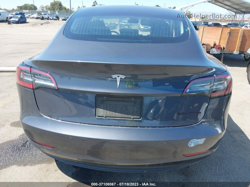 2018 Tesla Model 3 Mid Range/long Range Black vin: 5YJ3E1EA7JF158294