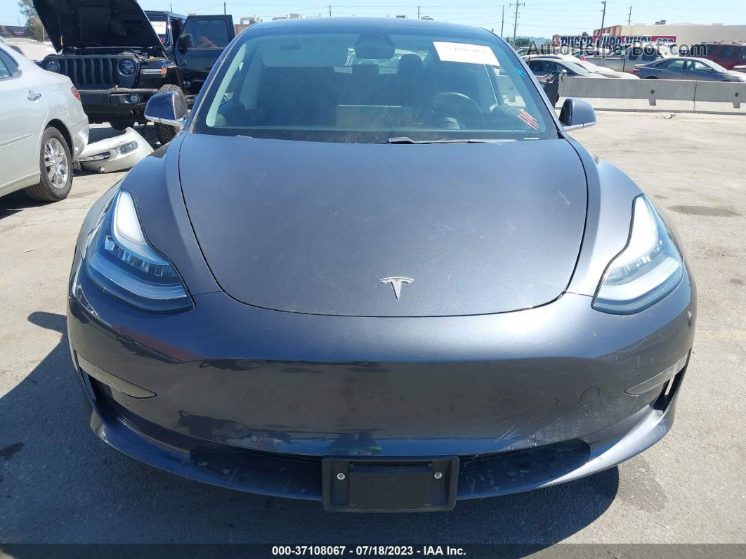 2018 Tesla Model 3 Mid Range/long Range Black vin: 5YJ3E1EA7JF158294