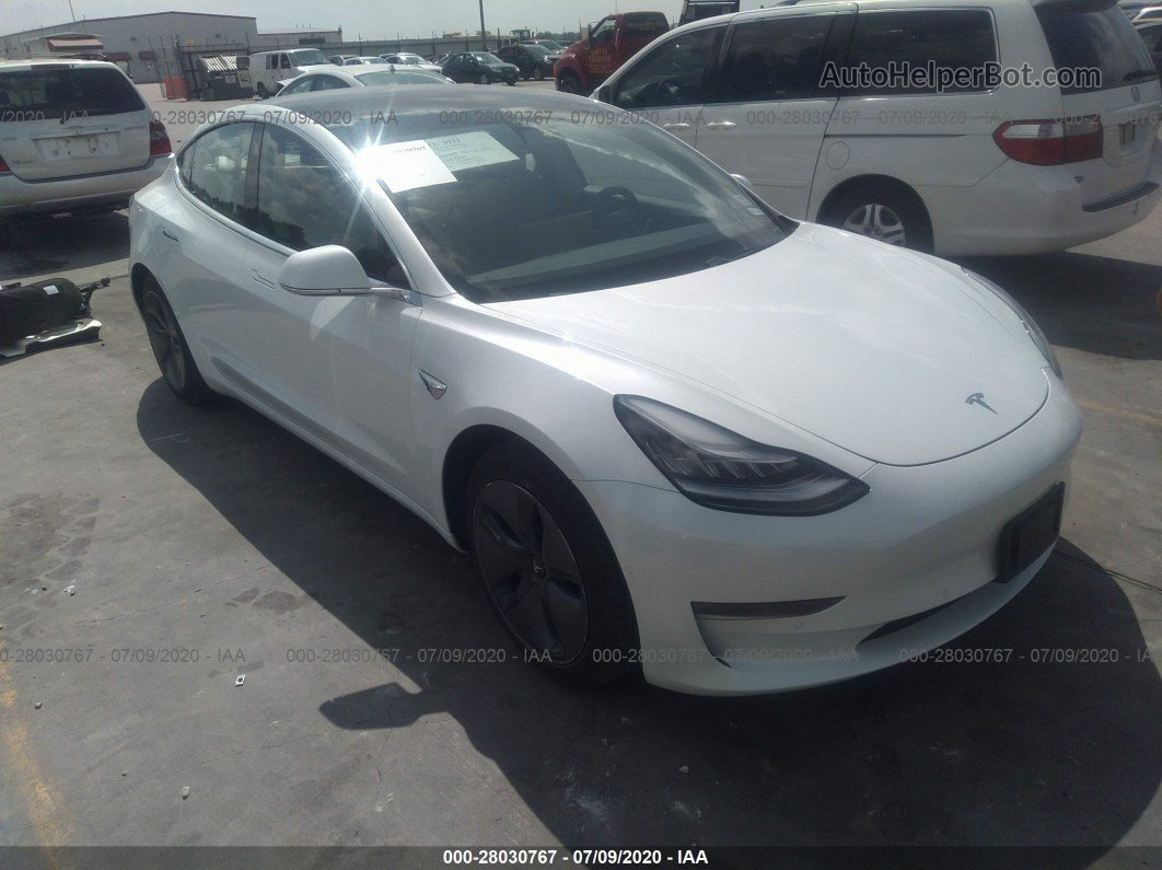 2018 Tesla Model 3 Белый vin: 5YJ3E1EA7JF161910