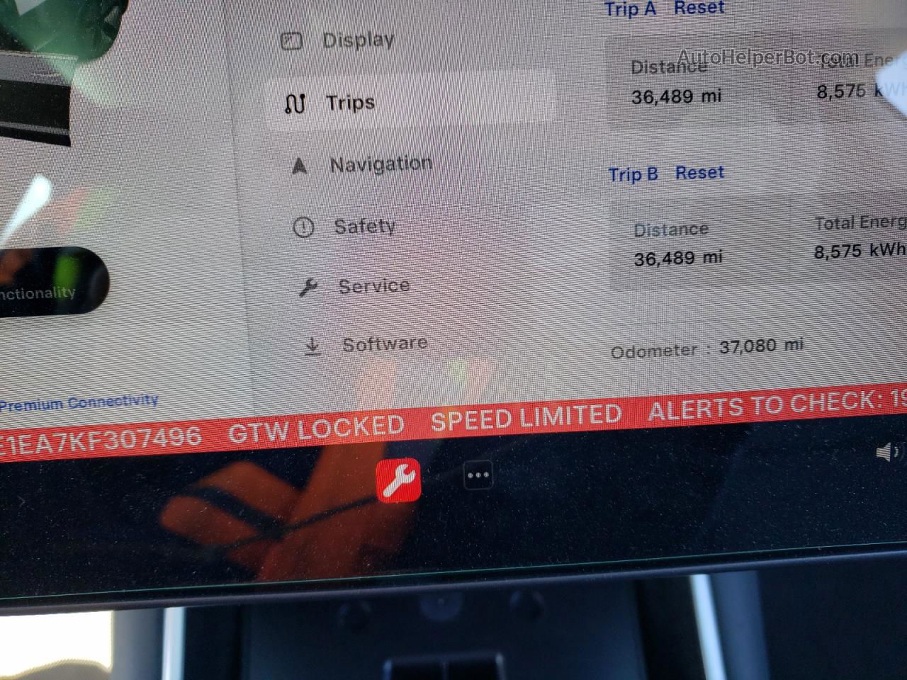 2019 Tesla Model 3  Gray vin: 5YJ3E1EA7KF307496