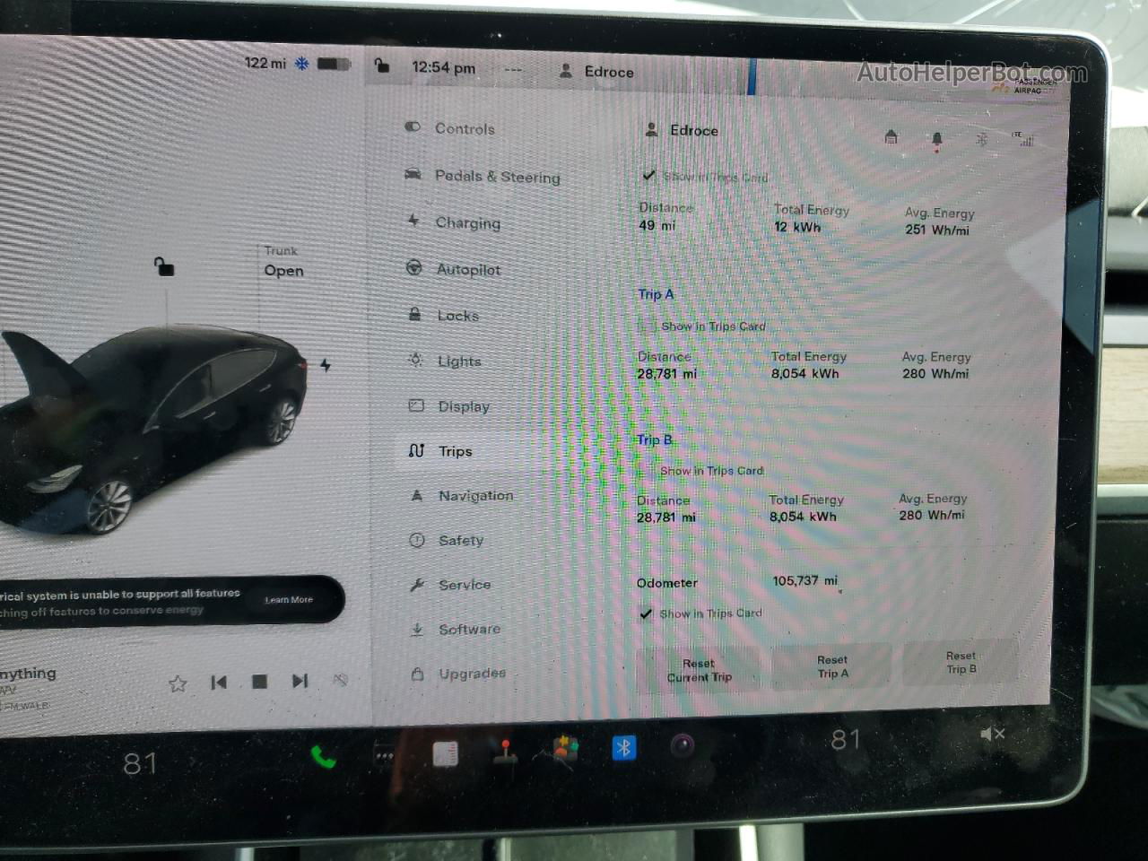 2019 Tesla Model 3  Black vin: 5YJ3E1EA7KF310768