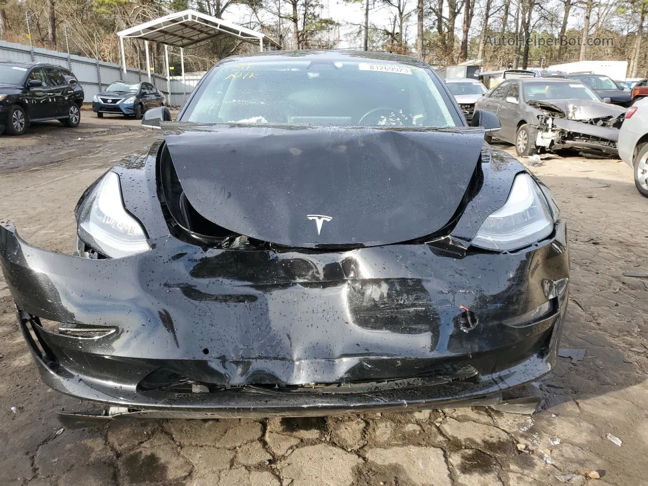 2019 Tesla Model 3  Black vin: 5YJ3E1EA7KF310768