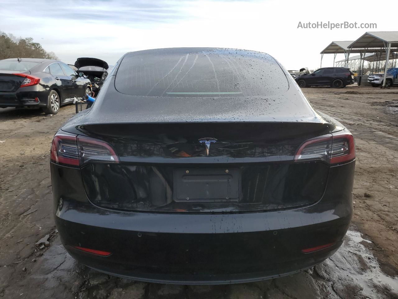 2019 Tesla Model 3  Black vin: 5YJ3E1EA7KF310768