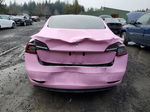 2019 Tesla Model 3  Pink vin: 5YJ3E1EA7KF324041