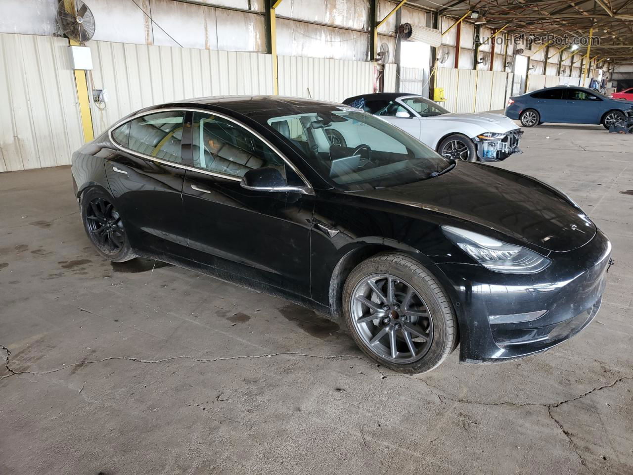 2019 Tesla Model 3  Black vin: 5YJ3E1EA7KF397927