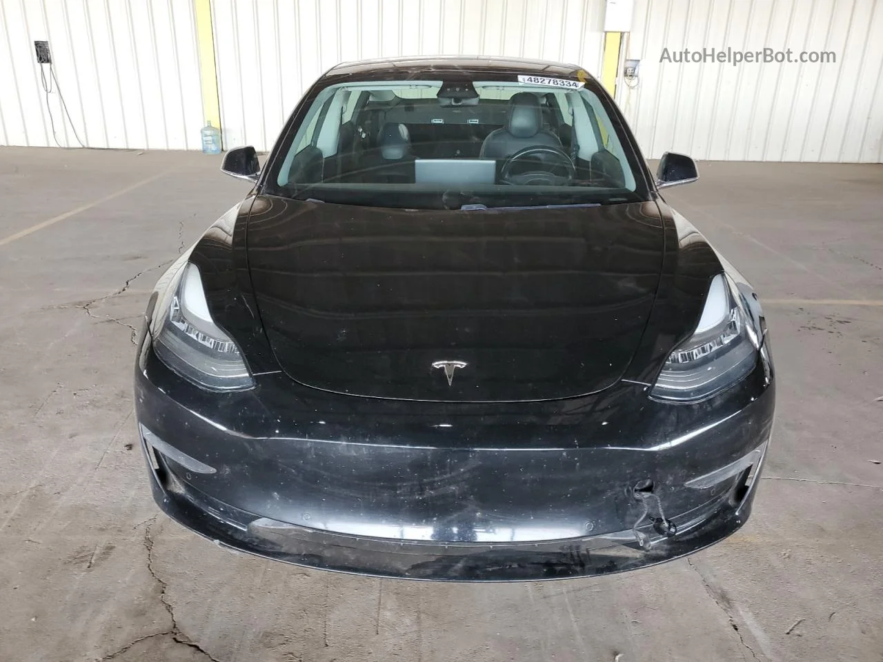 2019 Tesla Model 3  Black vin: 5YJ3E1EA7KF397927