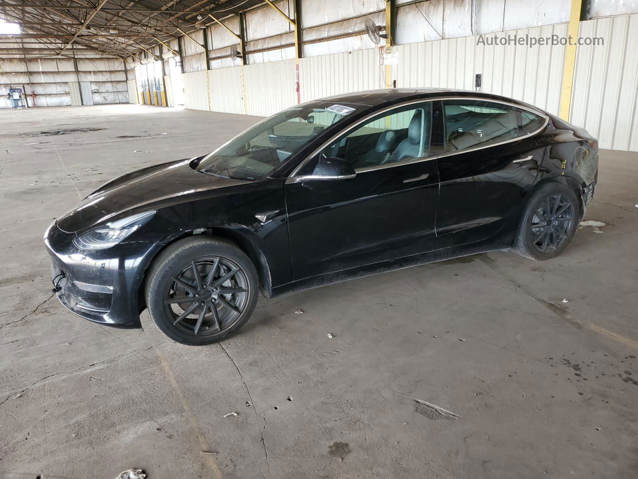 2019 Tesla Model 3  Black vin: 5YJ3E1EA7KF397927