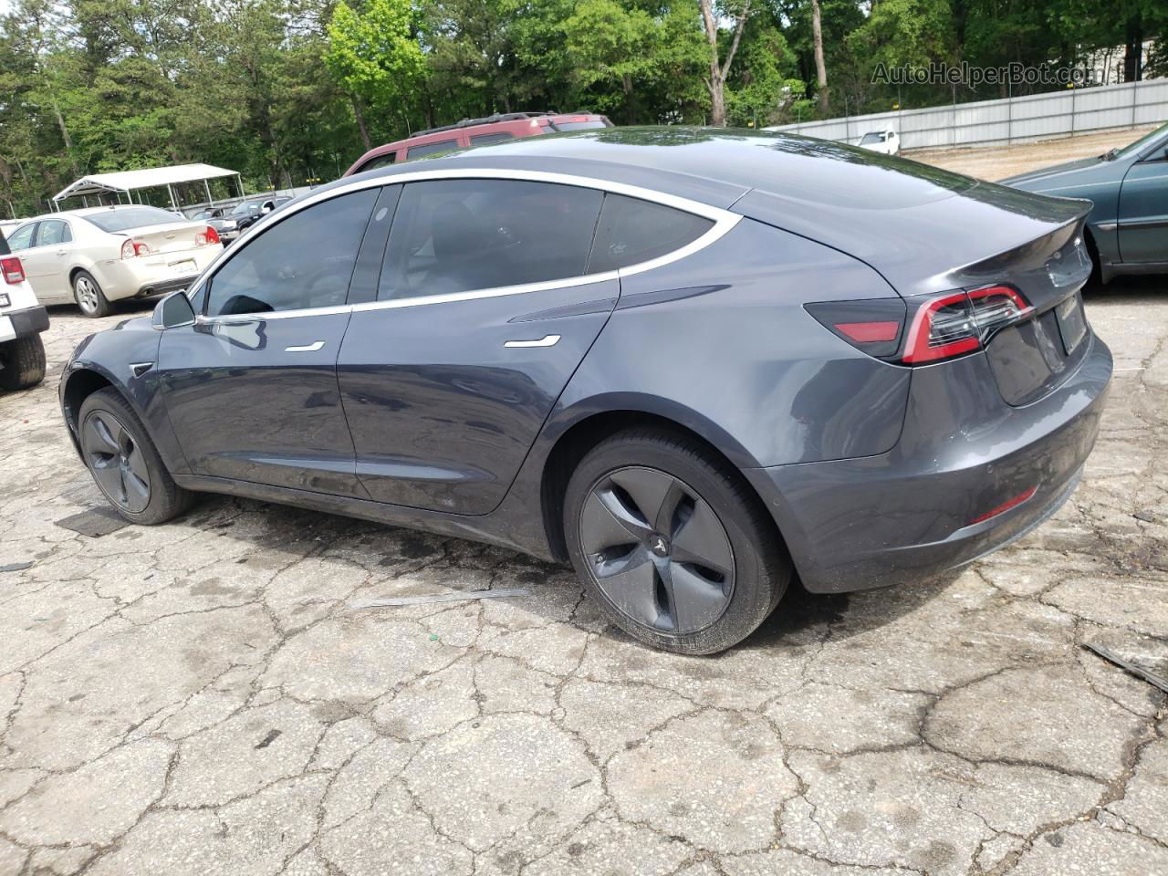 2019 Tesla Model 3  Charcoal vin: 5YJ3E1EA7KF411034