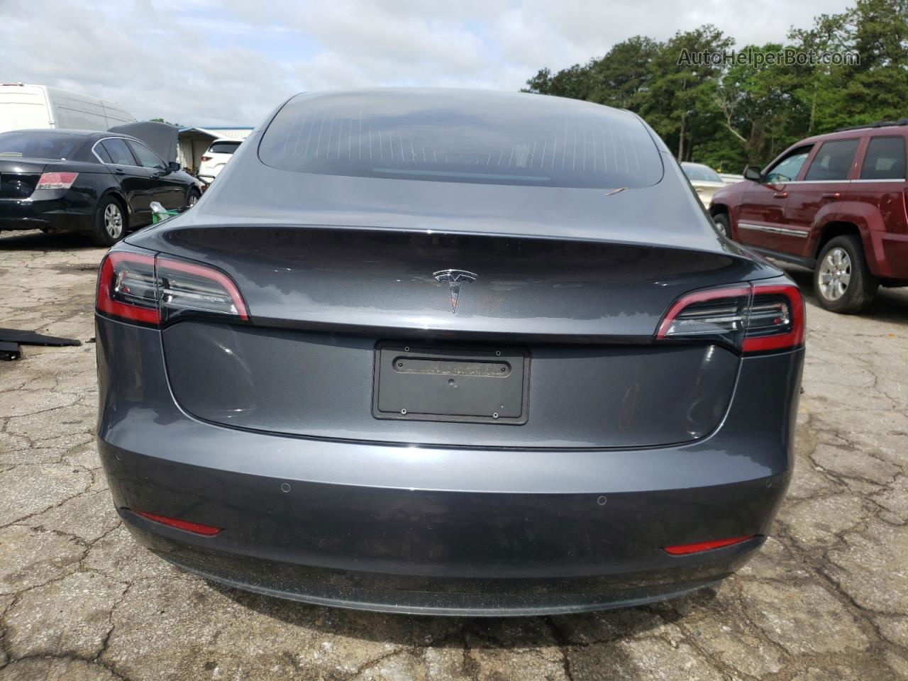 2019 Tesla Model 3  Charcoal vin: 5YJ3E1EA7KF411034