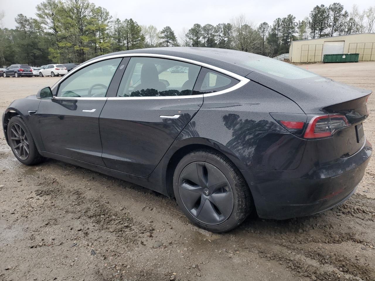 2019 Tesla Model 3  Черный vin: 5YJ3E1EA7KF422471
