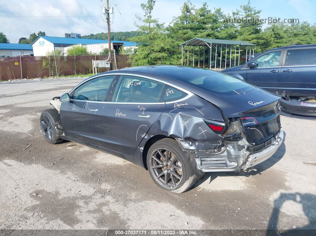 2019 Tesla Model 3 Range Gray vin: 5YJ3E1EA7KF483528