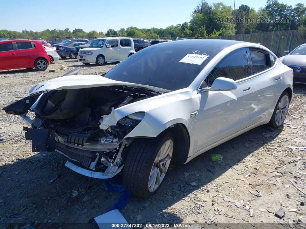 2019 Tesla Model 3 Mid Range/standard Range/standard Range Plus/long Range White vin: 5YJ3E1EA7KF509772