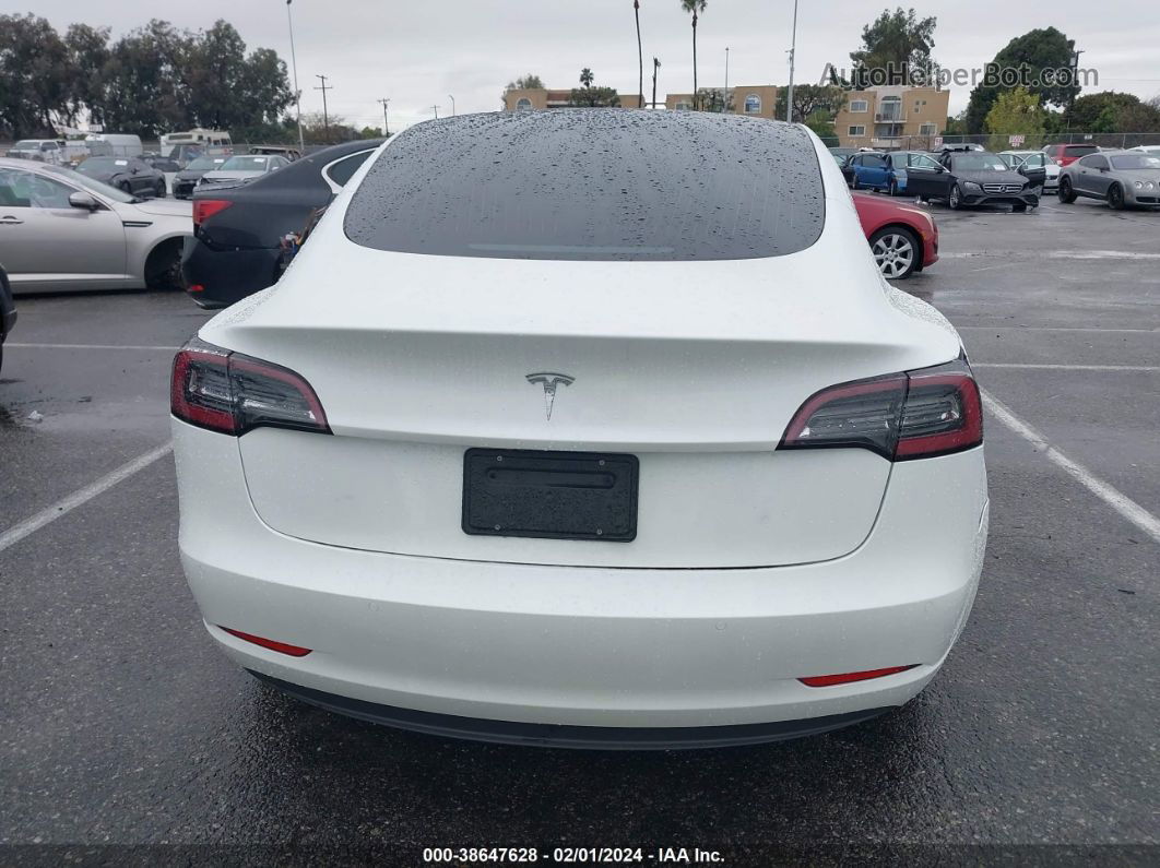 2020 Tesla Model 3 Standard Range Plus Rear-wheel Drive/standard Range Rear-wheel Drive White vin: 5YJ3E1EA7LF591200