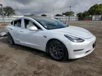 2020 Tesla Model 3  White vin: 5YJ3E1EA7LF599152