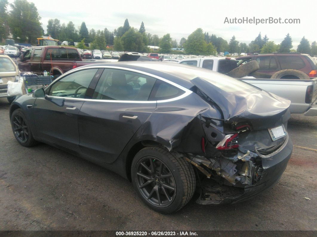 2020 Tesla Model 3 Standard Range Gray vin: 5YJ3E1EA7LF611459