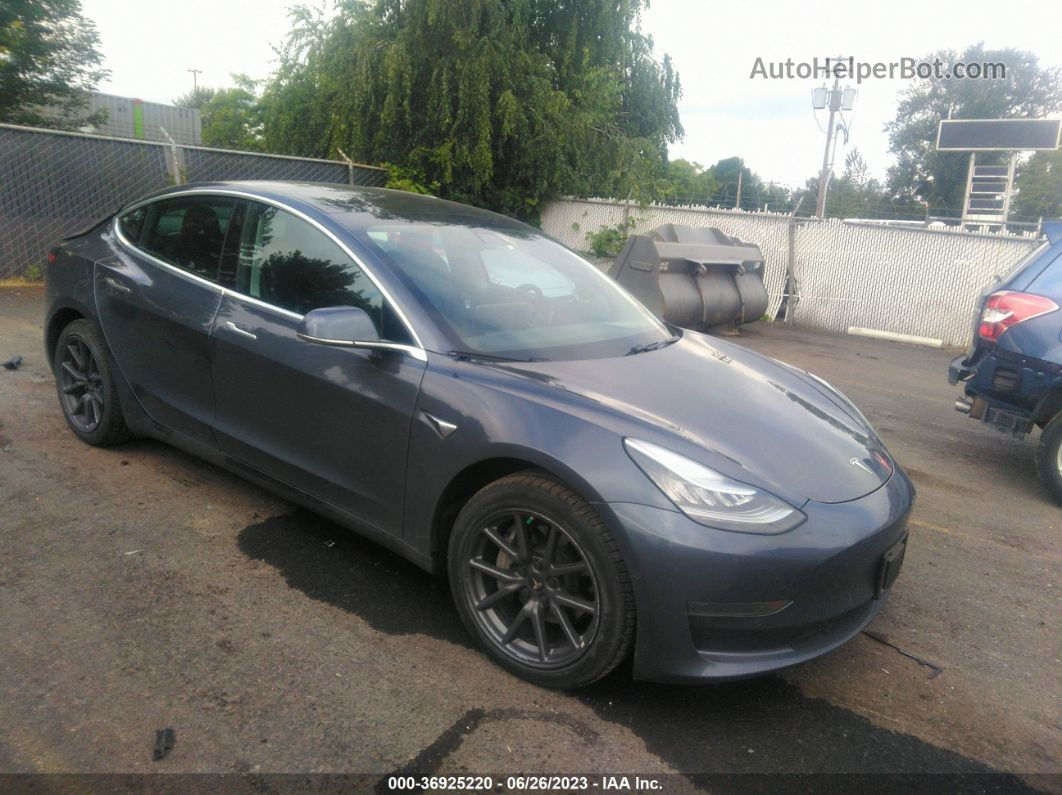 2020 Tesla Model 3 Standard Range Gray vin: 5YJ3E1EA7LF611459