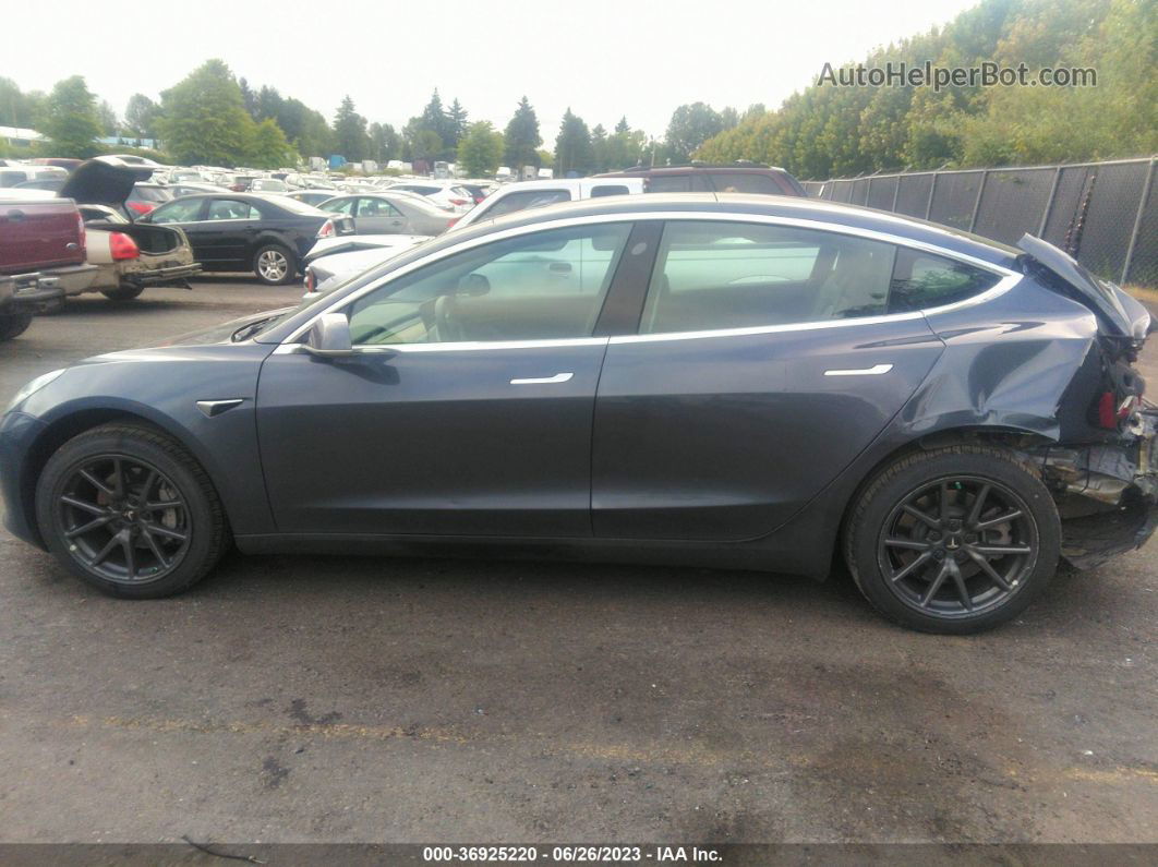 2020 Tesla Model 3 Standard Range Gray vin: 5YJ3E1EA7LF611459