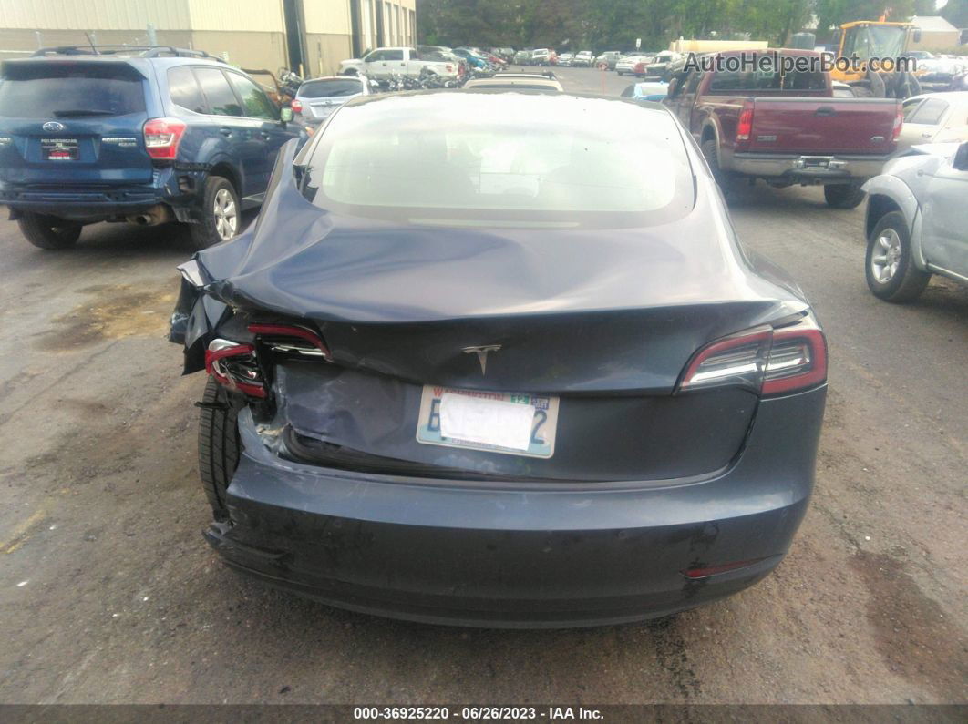 2020 Tesla Model 3 Standard Range Gray vin: 5YJ3E1EA7LF611459