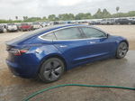 2020 Tesla Model 3  Blue vin: 5YJ3E1EA7LF615091