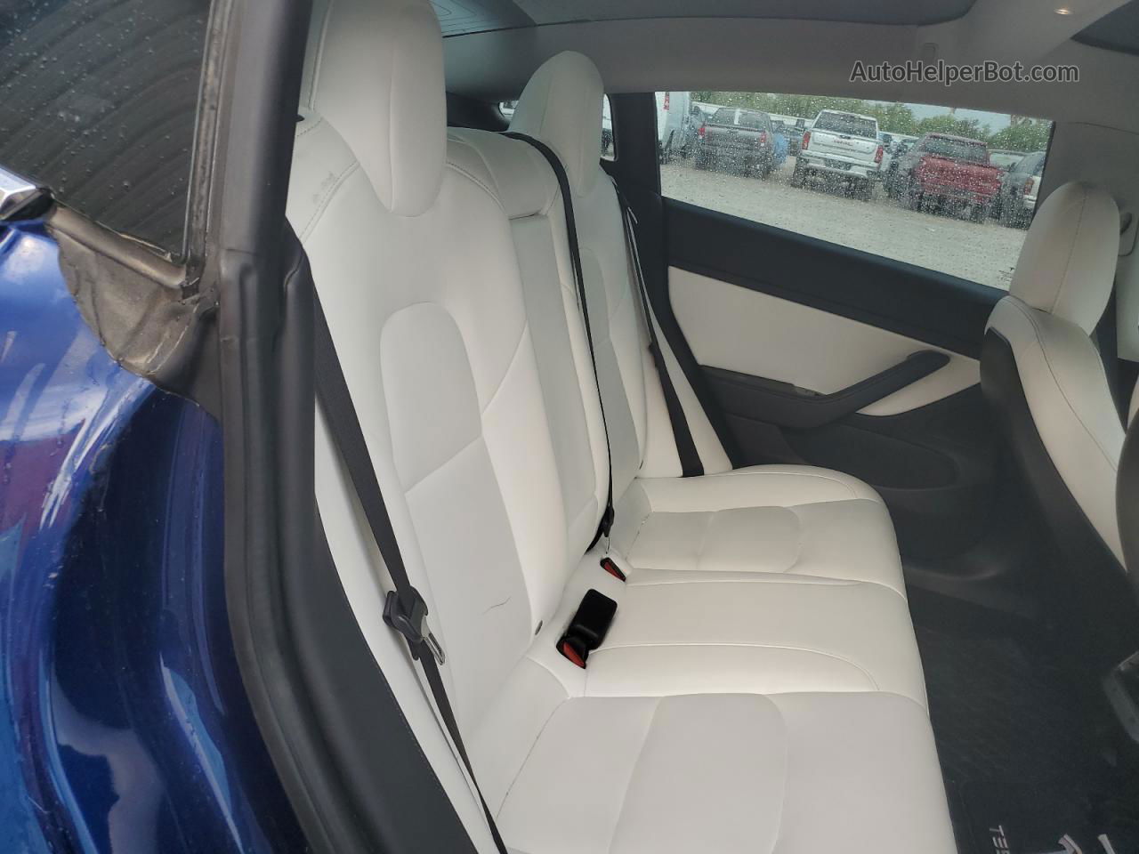 2020 Tesla Model 3  Blue vin: 5YJ3E1EA7LF615091