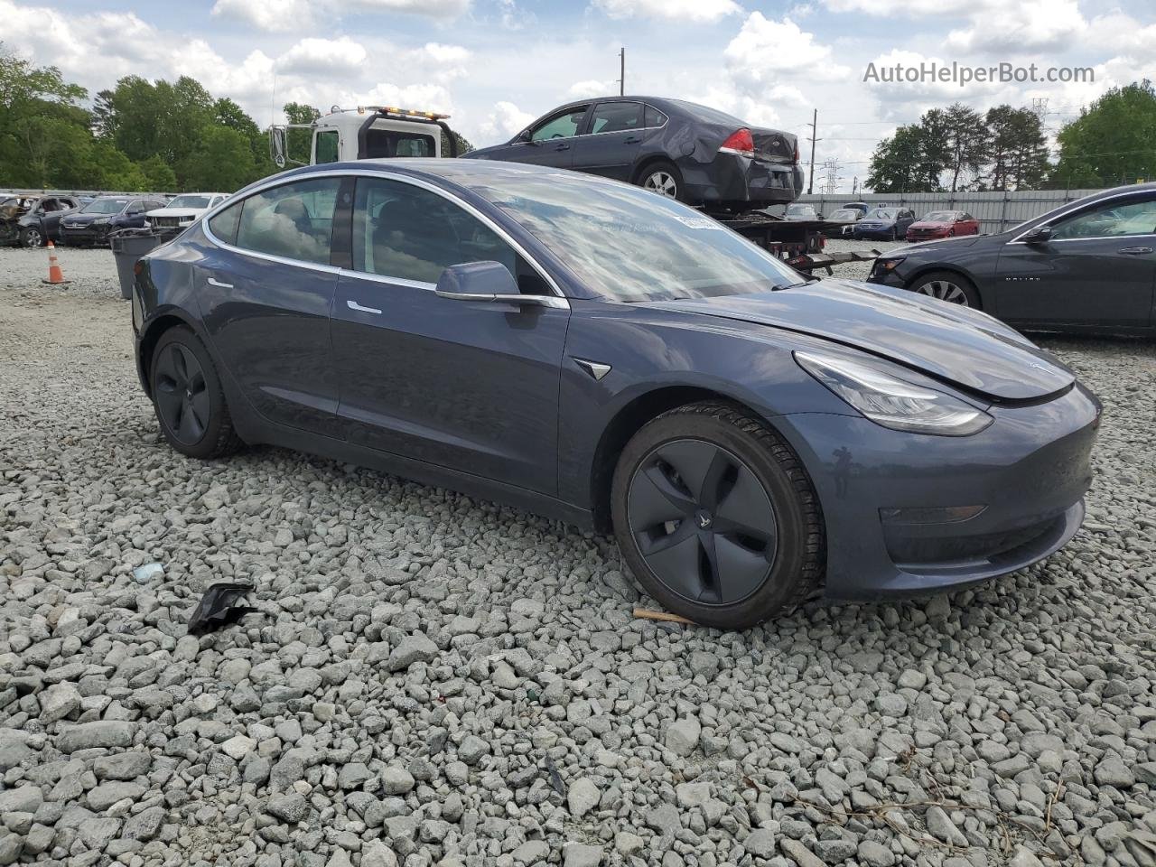 2020 Tesla Model 3  Charcoal vin: 5YJ3E1EA7LF658118