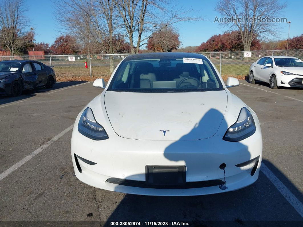 2020 Tesla Model 3 Standard Range Plus Rear-wheel Drive/standard Range Rear-wheel Drive White vin: 5YJ3E1EA7LF659768