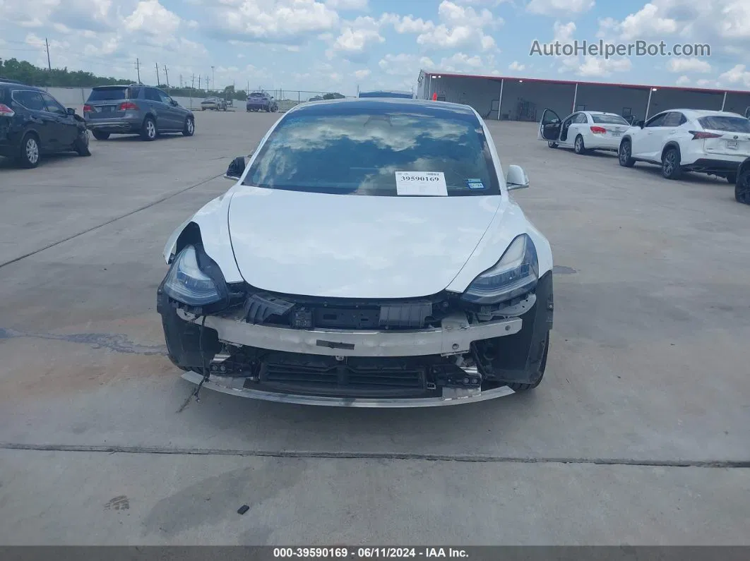 2020 Tesla Model 3 Standard Range Plus Rear-wheel Drive/standard Range Rear-wheel Drive White vin: 5YJ3E1EA7LF706278