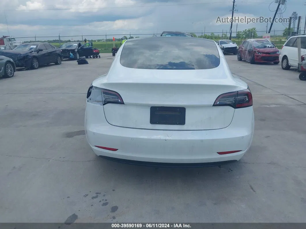 2020 Tesla Model 3 Standard Range Plus Rear-wheel Drive/standard Range Rear-wheel Drive White vin: 5YJ3E1EA7LF706278