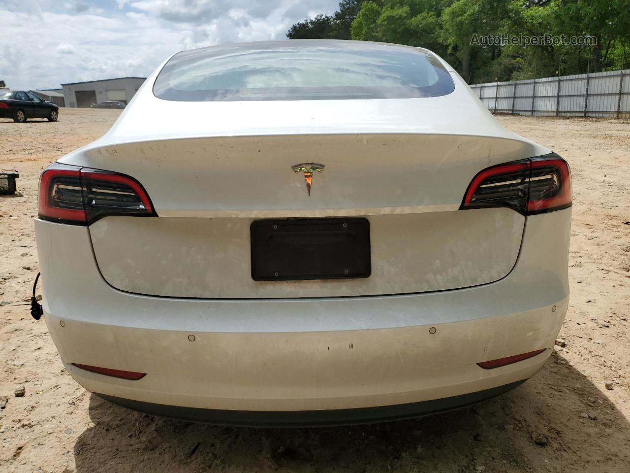 2020 Tesla Model 3  White vin: 5YJ3E1EA7LF709956