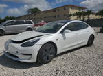 2020 Tesla Model 3  White vin: 5YJ3E1EA7LF737210