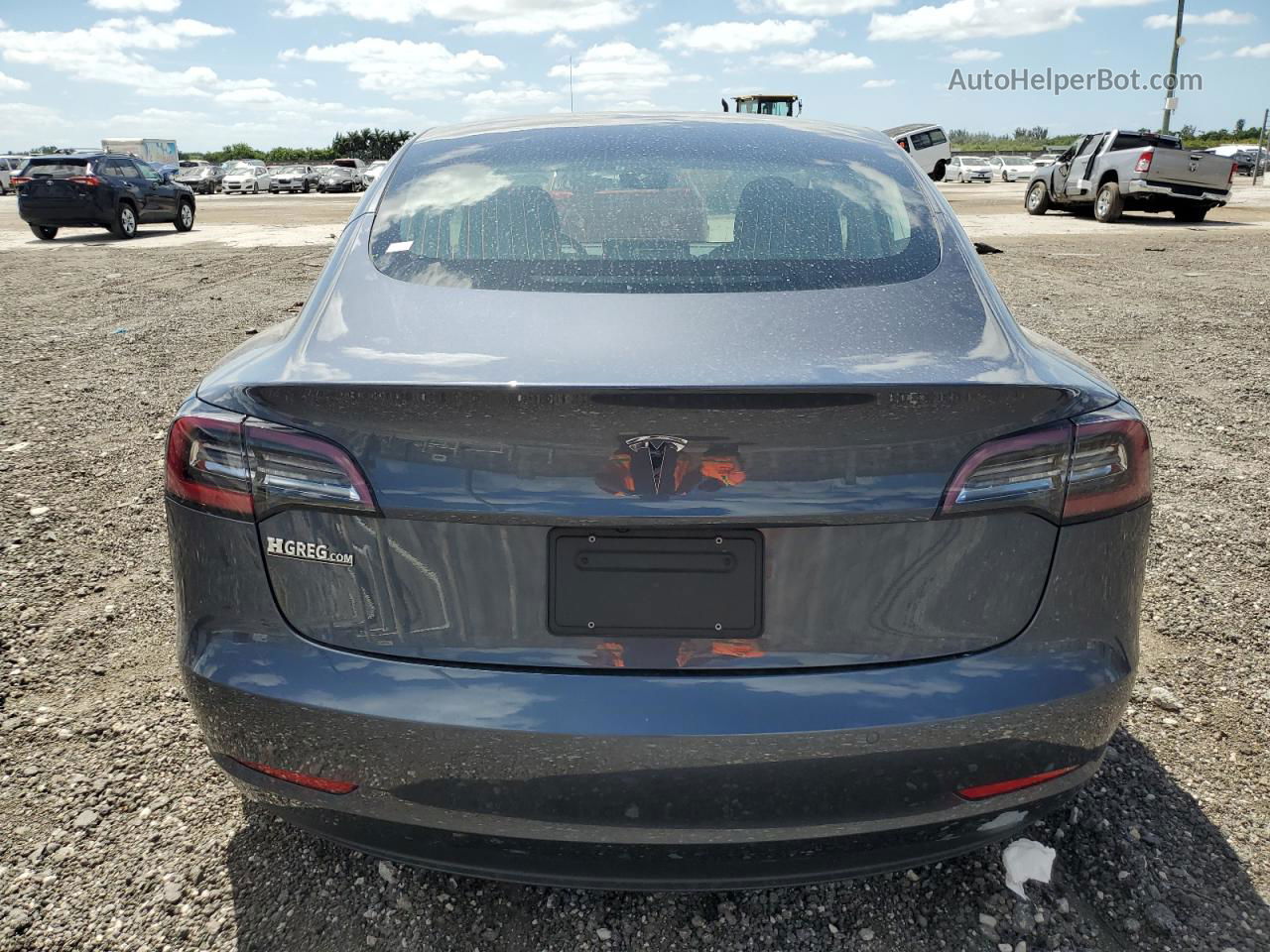 2020 Tesla Model 3  Серый vin: 5YJ3E1EA7LF739586