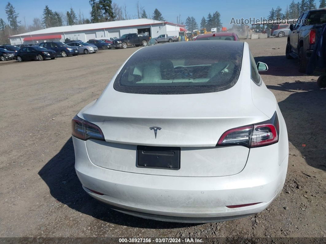 2020 Tesla Model 3 Standard Range Plus Rear-wheel Drive/standard Range Rear-wheel Drive White vin: 5YJ3E1EA7LF800340